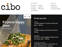 Tablet Screenshot of cibocalgary.com